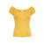 Collectif Lorena Top: Yellow - 3XL and 4XL