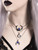Rogue + Wolf Eclipse Black Silver Necklace Rogue + Wolf Eclipse Black Silver Necklace