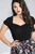 Hell Bunny Mia Top: Black - XL and 6XL