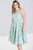 Hell Bunny Birdcage Dress: Mint - XS, Small, Medium and 6XL Hell Bunny Birdcage Dress: Mint - XS, Small, Medium and 6XL