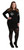 Pamela Mann Gothic Cross Black Opaque Tights - OS and XL Pamela Mann Gothic Cross Black Opaque Tights - OS and XL