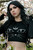 Coven United Black Cat Crop Top - XS to 3XL Coven United Black Cat Crop Top - XS to 3XL