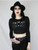Coven United Black Cat Crop Top - XS to 3XL Coven United Black Cat Crop Top - XS to 3XL