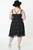 Coven United Moonprint Crossover Straps Dress - XS, Small, Medium and 2XL