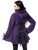 Poizen Industries Alison Coat: Purple - Small to XL