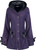 Poizen Industries Alison Coat: Purple - Small to XL