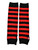 Poizen Industries Stripe Armwarmers: Red / Black Poizen Industries Stripe Armwarmers: Red / Black