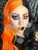 Kreepsville 666 Pumpkin Heart Earrings