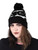 Too Fast Bats, Moons and Stars Pom Pom Beanie