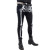 Kreepsville 666 Unisex Skeleton Skinny Jeans: White Bone