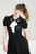 Hell Bunny Belle Blouse with Detachable Bow - Small, 2XL, 3XL and 4XL Hell Bunny Belle Blouse with Detachable Bow - Small, 2XL, 3XL and 4XL