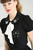 Hell Bunny Belle Blouse with Detachable Bow - Small, 2XL, 3XL and 4XL Hell Bunny Belle Blouse with Detachable Bow - Small, 2XL, 3XL and 4XL