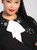 Hell Bunny Belle Blouse with Detachable Bow - Small, 2XL, 3XL and 4XL Hell Bunny Belle Blouse with Detachable Bow - Small, 2XL, 3XL and 4XL