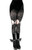 Restyle Vesper Embroidered Velvet Mesh Leggings Restyle Vesper Embroidered Velvet Mesh Leggings