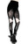 Restyle Vesper Embroidered Velvet Mesh Leggings Restyle Vesper Embroidered Velvet Mesh Leggings