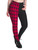 Banned Kaori Pants: Black / Red - XS to 2XL