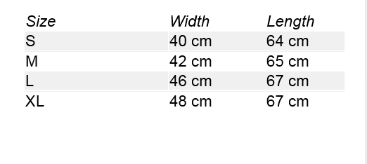 Liquor Brand Size Chart