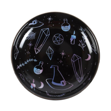 Crystal Witch Round Trinket Dish - Suicide Glam Australia