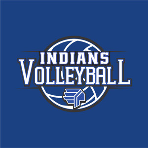Fort Volleyball Indians Logo