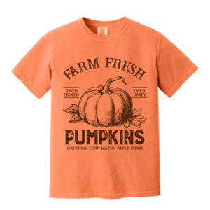 Farm Fresh Pumpkins Short Sleeve Comfort Colors