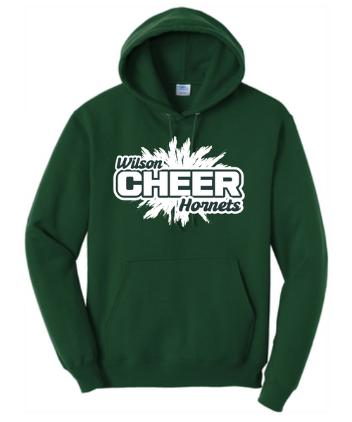 Wilson Cheer Green Hoodie