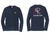 Grey Long Sleeve with Red, White and Blue