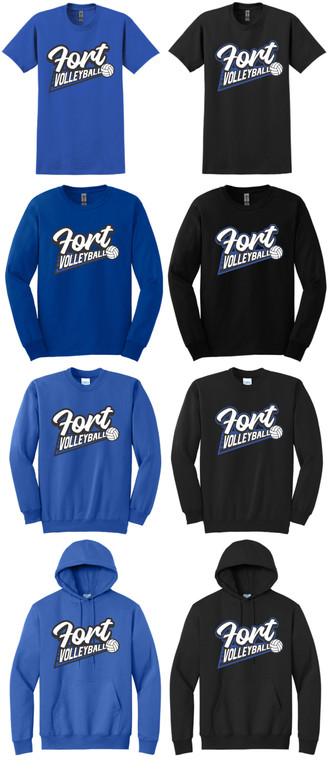 Fort  Volleyball Net Logo