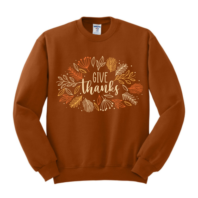Give Thanks Crewneck