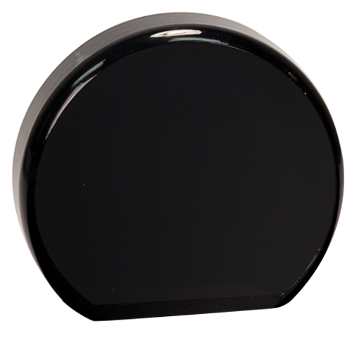 Black Acrylic Round
