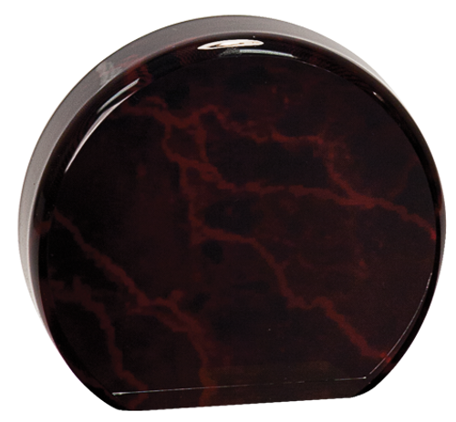 Red Marble Acrylic Round