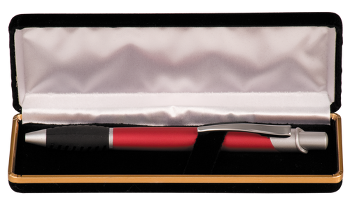 Velvet Lined Single Pen & Pencil Case