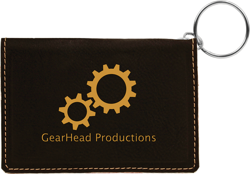 Leatherette ID Holder with Keychain - JGFT258