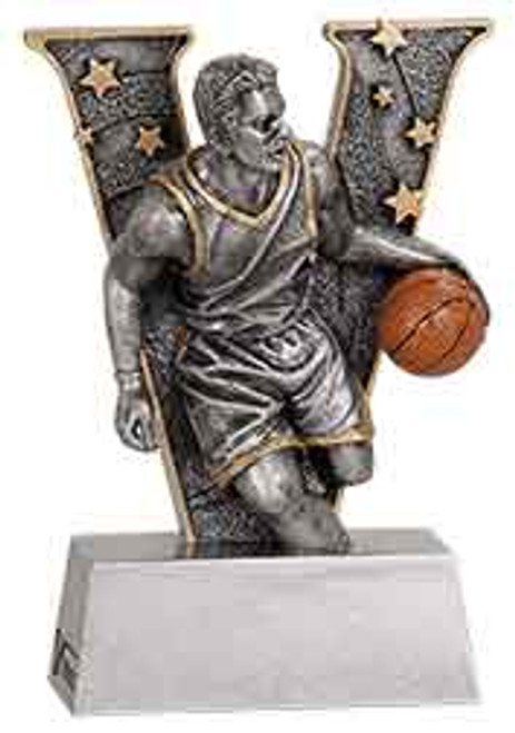 Male Basketball V Series Resin