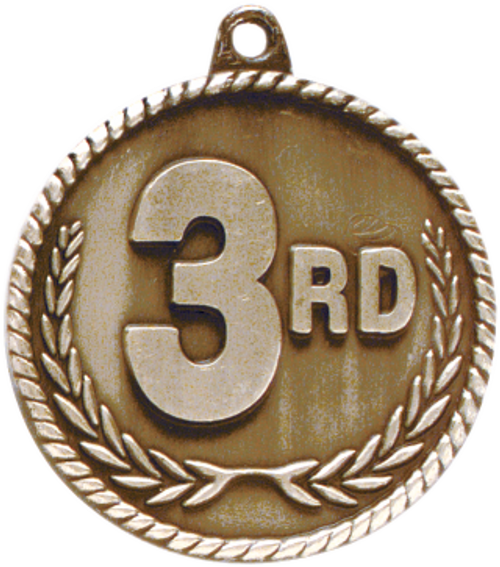 3rd Place High Relief Medal