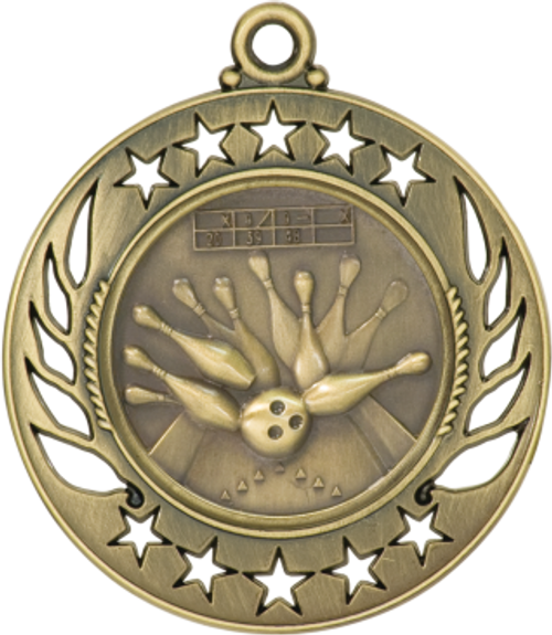 Bowling Galaxy Medal