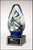 Art Glass Egg-Shaped Swirl Award