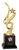 Gold Metal Art Crystal Award