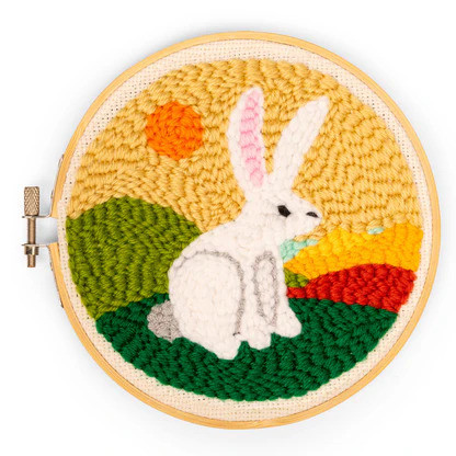 Punch Needle Kit: Hare - Mass Audubon Shop