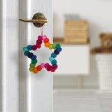 Star Pom Pom Ornament