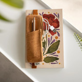 Notebook & Pouch Set: Burgundy Bloom