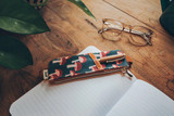 Notebook Pouch: Mushrooms
