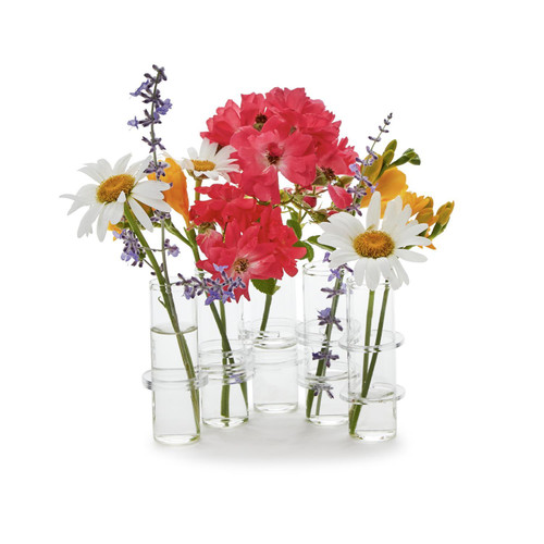 Arrangeable Hinged Glass Vase Set