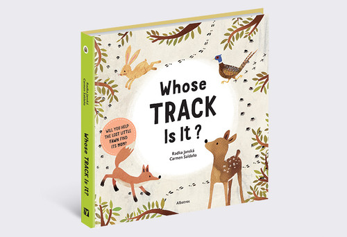 Whose Track Is It?  A lift the flap book