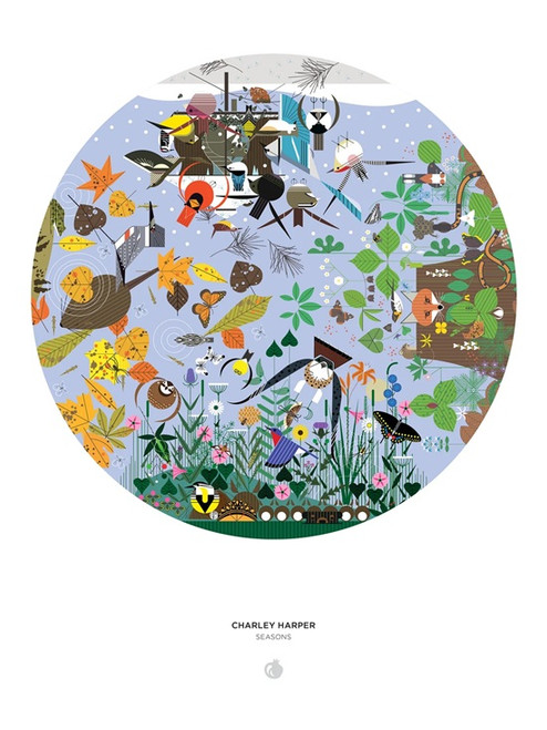 Charley Harper's Seasons Jigsaw Puzzle
