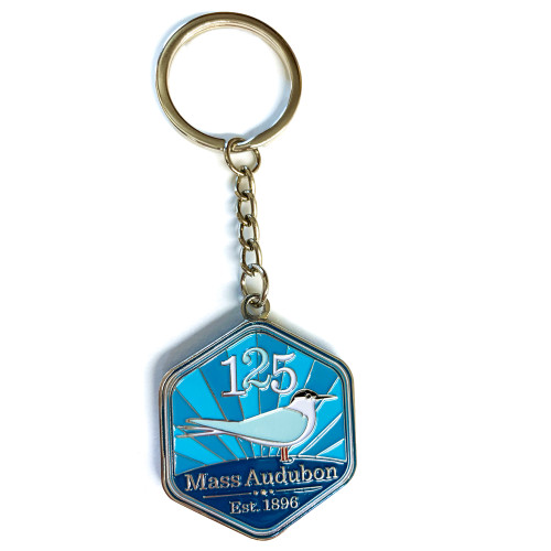 Mass  Audubon 125th Anniversary Keychain