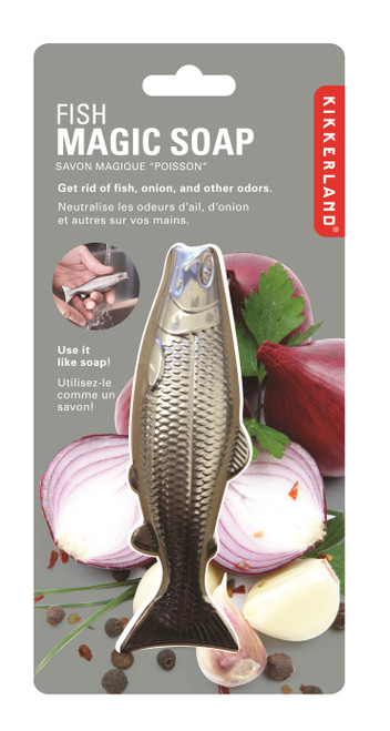 Stainless Steel Fish Magic Soap Stainless Steel Fish Magic Soap