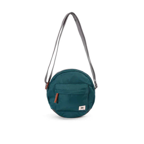 Recycled Nylon Round Crossbody Bag