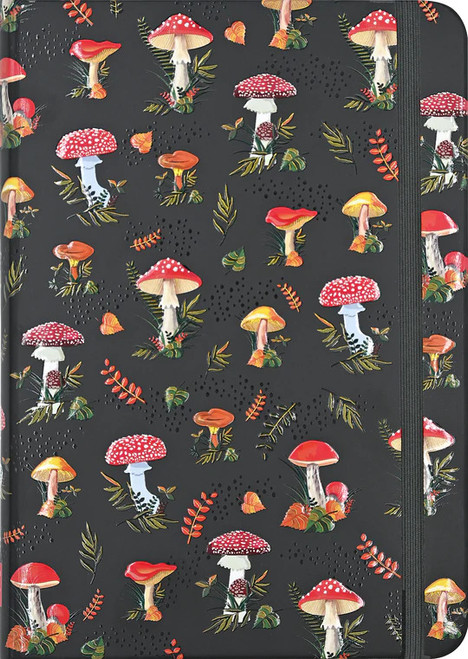 Small Hardcover Journal with Mushroom Design