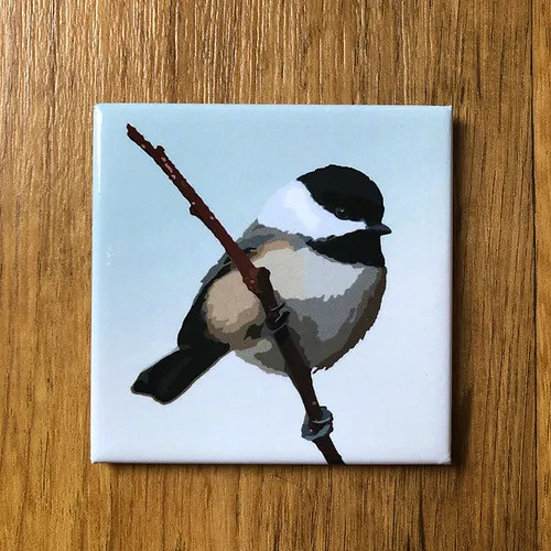 Chickadee Magnet