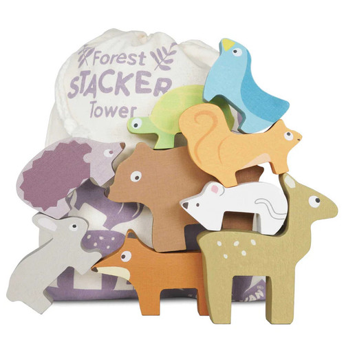 Forest Stacking Animals & Bag
